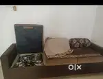Wooden louncher and box bed