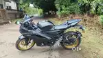 Yamaha R15v4(155cc) in MAT BLACK 2 colour