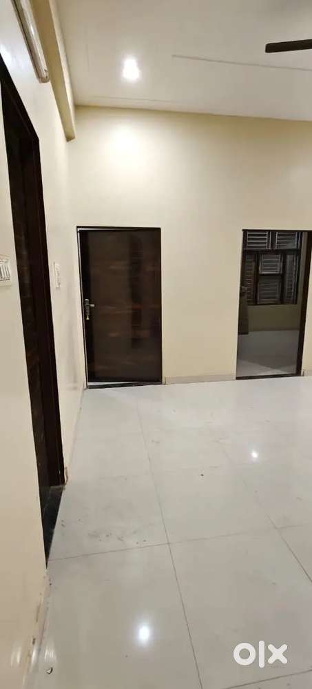 Available for rent 3bhk semi furnished floor.
