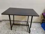 New big folding table with chair