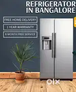 I'd57 used side by side refrigerators are available starting @ 14999
