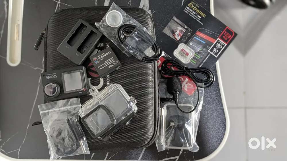 SJCAM SJ8 Dual Screen 4k 20MP Action Camera Kit