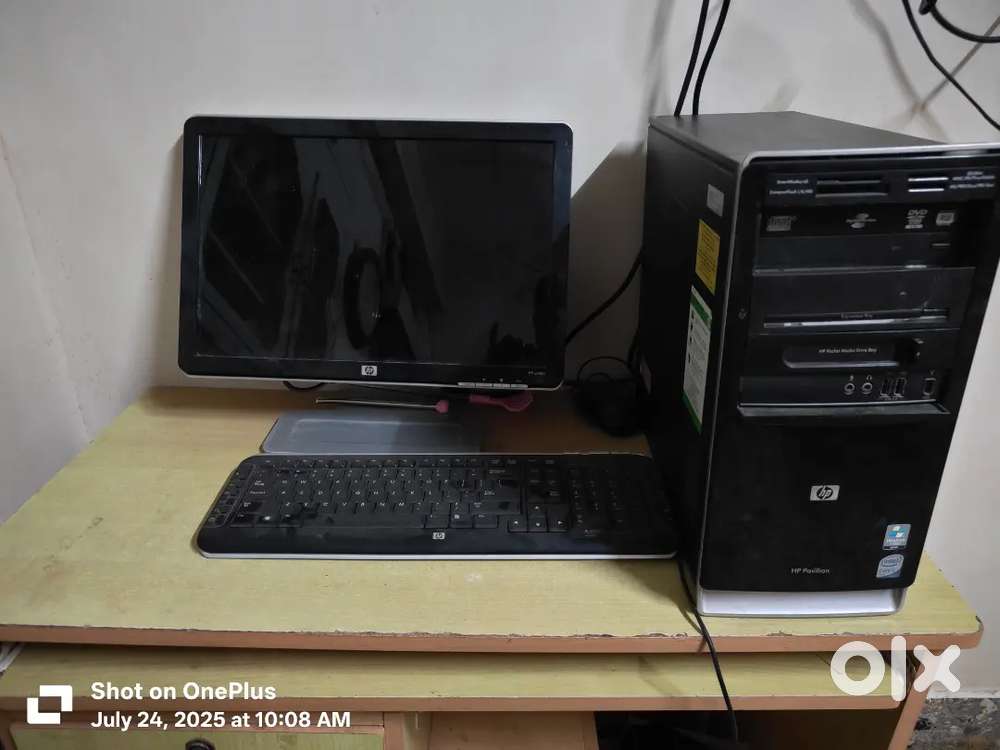 HP computer system set