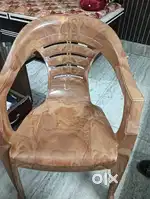 7 chair browan colour good condition
