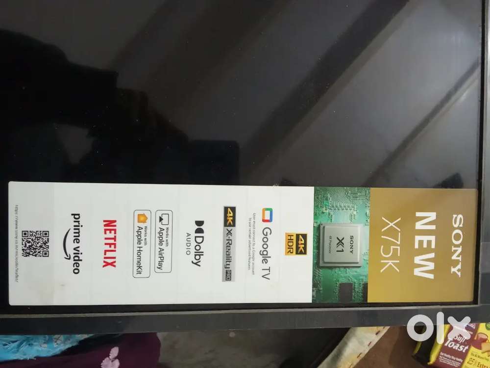 Sony Bravia X75K 43-inch 4K HDR Smart Android LED TV Google TV