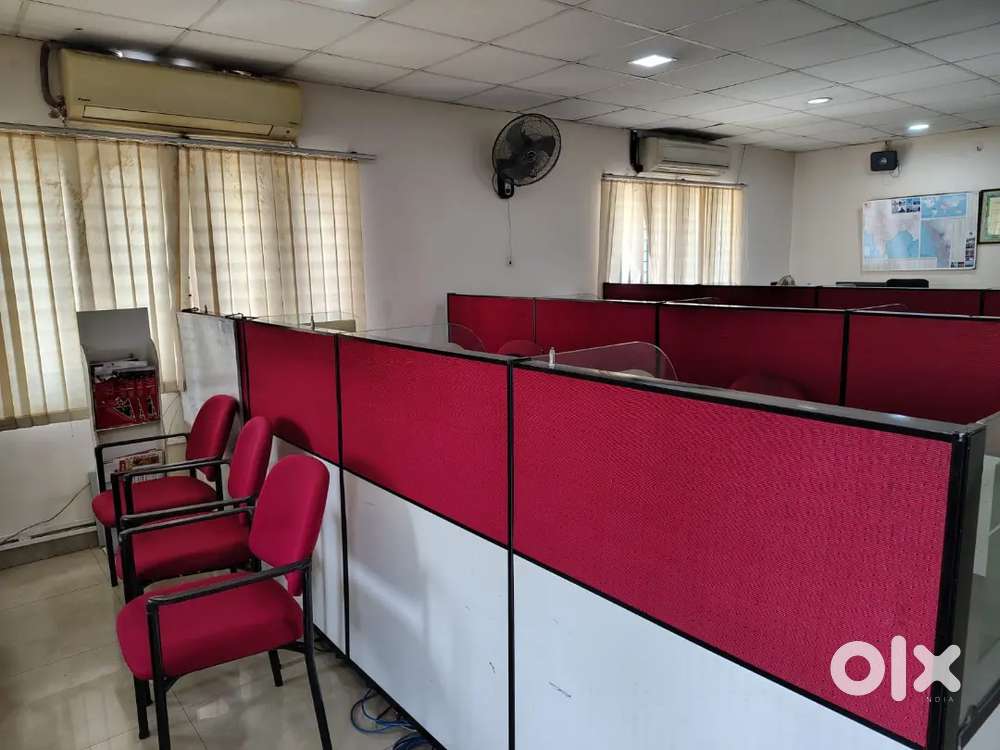 Fully Furnished 900sqft Office Space For Rent at Panampilly Nagar