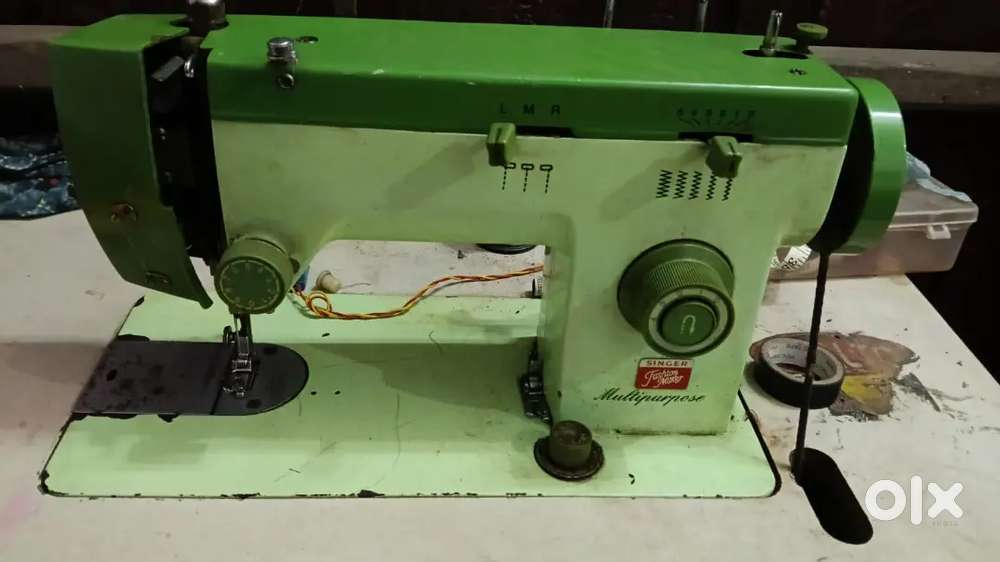 Green singer company Only sewing machine