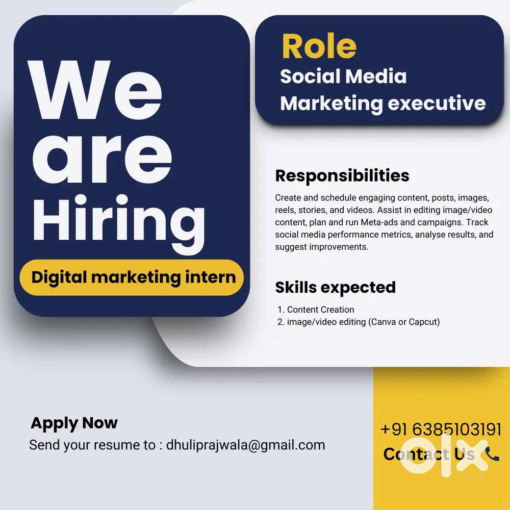 Digital marketing Internship