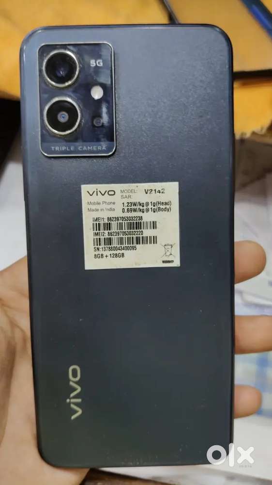 Vivo  Y75 5g. good  8+128  Mobile All good condition