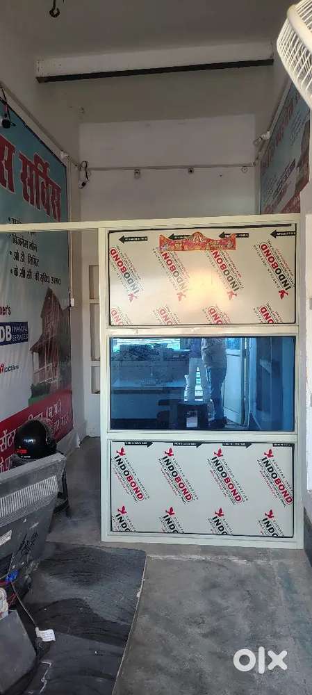 Office aluminium saction office table office computer