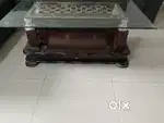 Sofa with center table