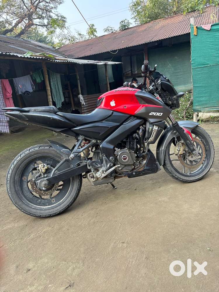 Ns200 with abs 2020 red colour