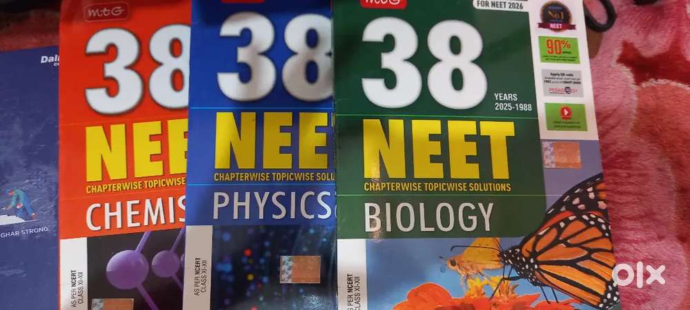 Mtg 38 years neet books