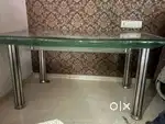 Glass Top Dining Table