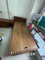 Single Bed with side sitting