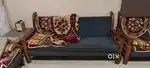 2 Wooden sofa-2Qty