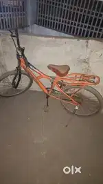 Cycle in good condition(orange colour)