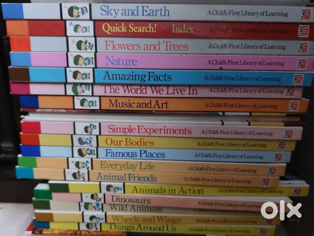 OLD BOOKS FOR SALE - CHILD'S FIRST LIBRARY OF LEARNING