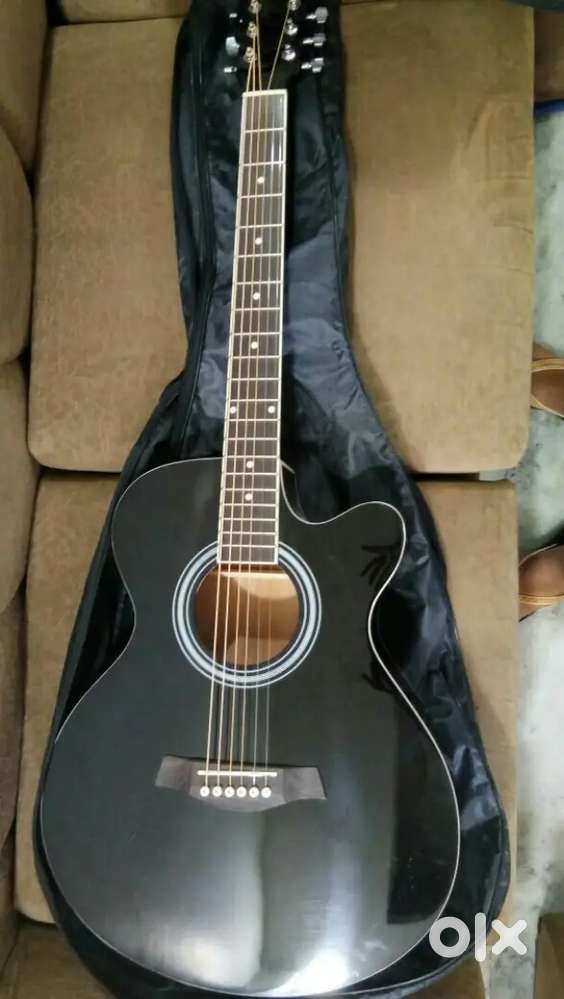 Black guitar