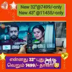 Godown sales% 43 inch smart android frsmeless led tv @11565