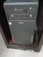 Desktop Monitor and CPU