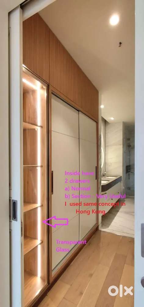 3116sft 3bhk luxury flat for sale in Leela homes bharatiya city