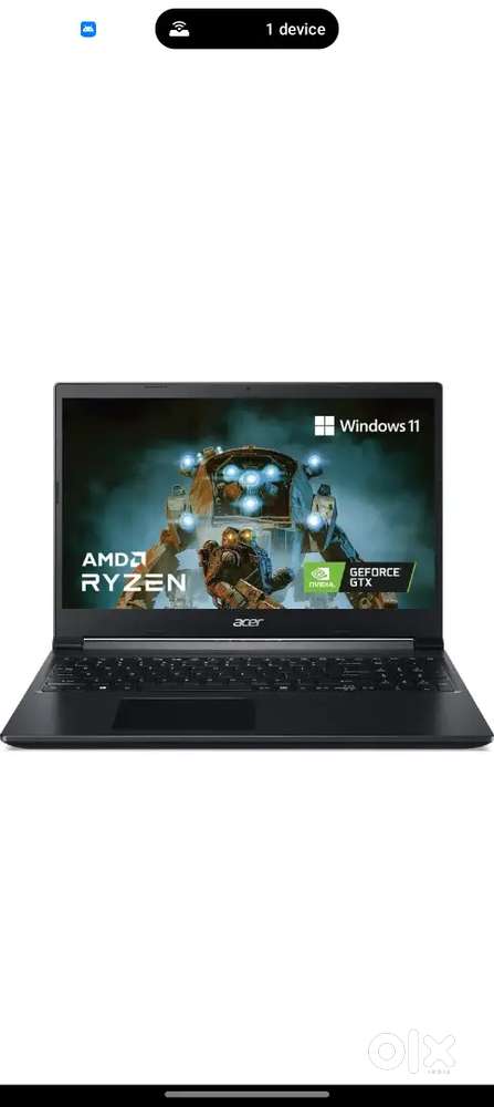 Laptop ,Acer Aspire 7 AMD Ryzen 5 Hexa