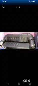 Sofa set (big sofa with 2 sofa chairs)