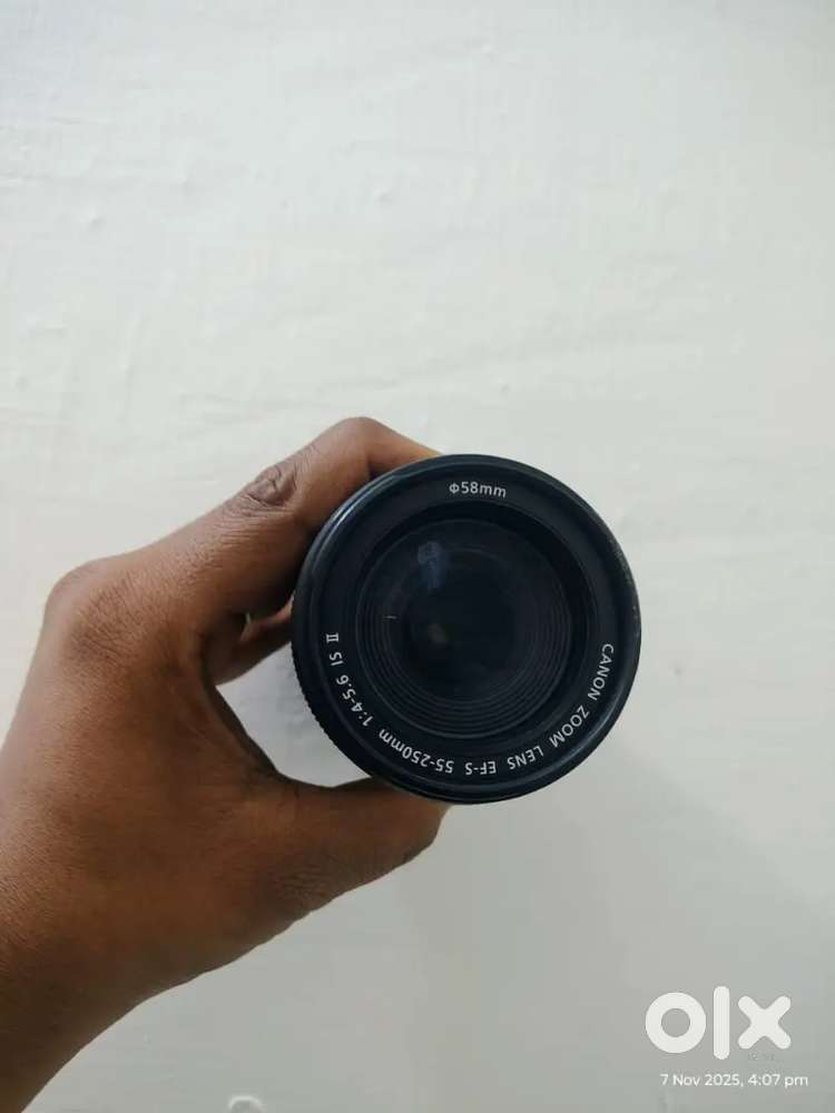 Canon zoom lens 55mm to 250 mm for sale