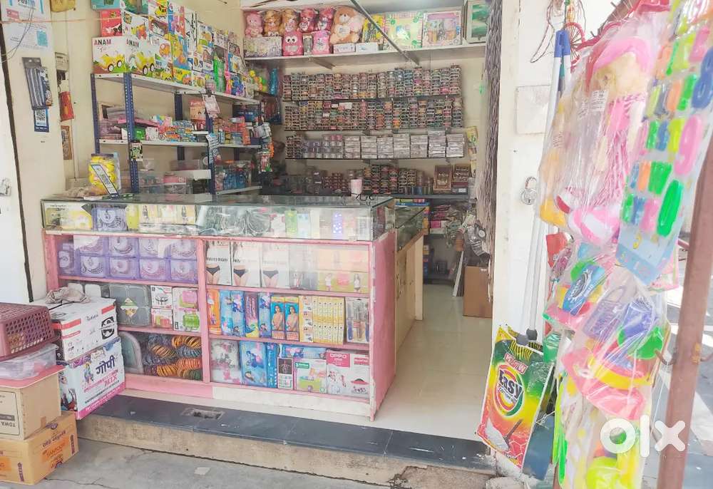 Fancy store furniture with product