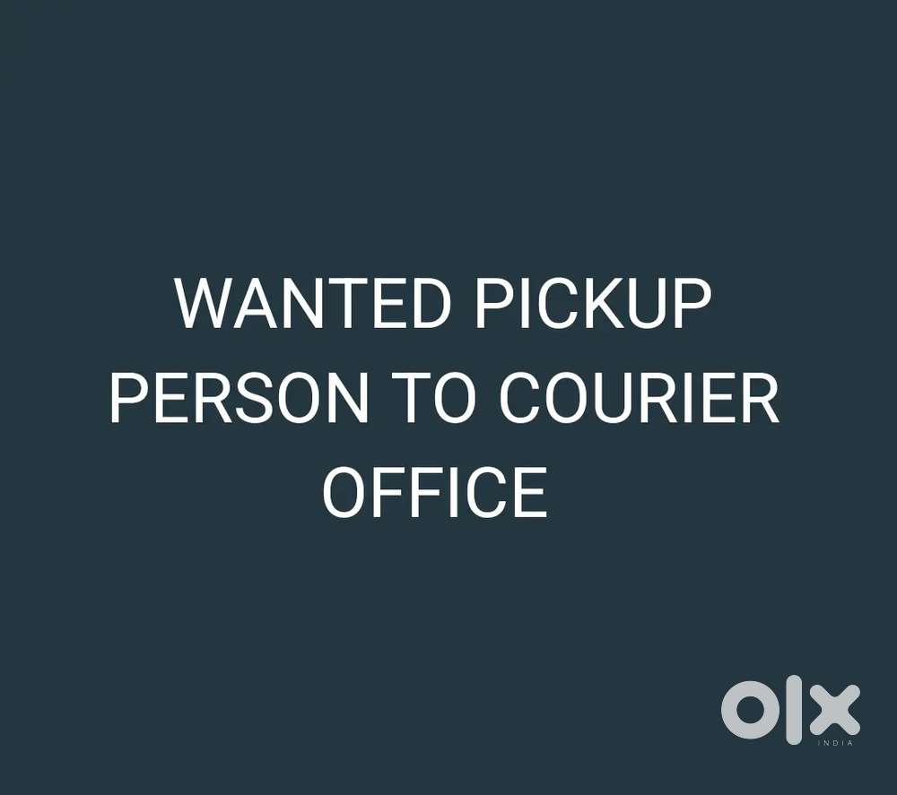 WANTED PICKUP PERSON