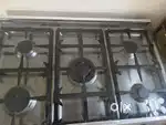 Siemens 5 burner with otg cooking range of 90*60 in working condition