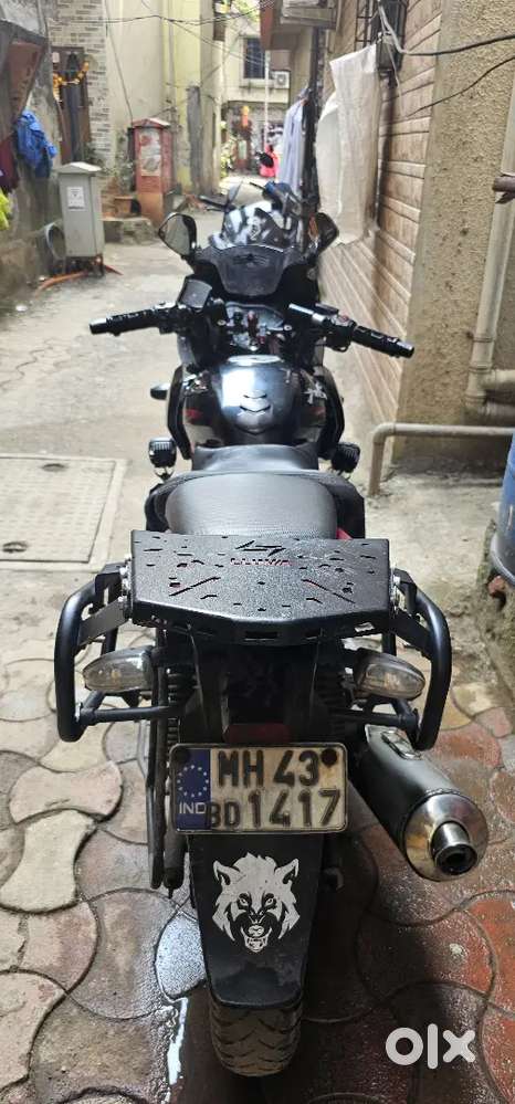 LLUVIA Saddle stay and Top Rack for Bajaj Pulsar 220