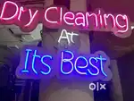 Counter staff for dry cleaning business