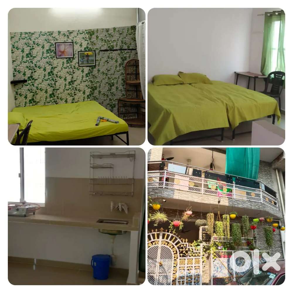 Girls pg Room, +kichen, fully furnished,