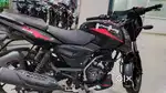 Bajaj pulser 125cc ebony black decale split seat
