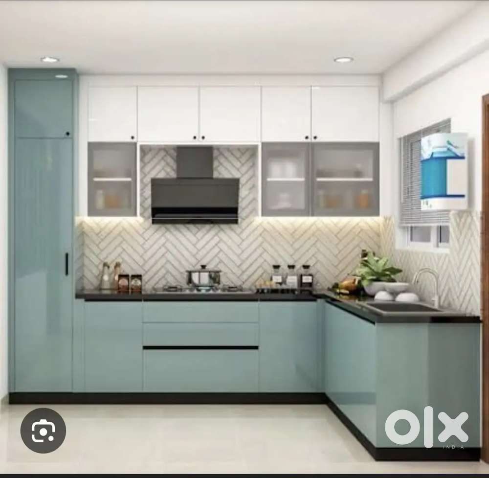 2 bhk modular kitchan flats available on rent chala vapi