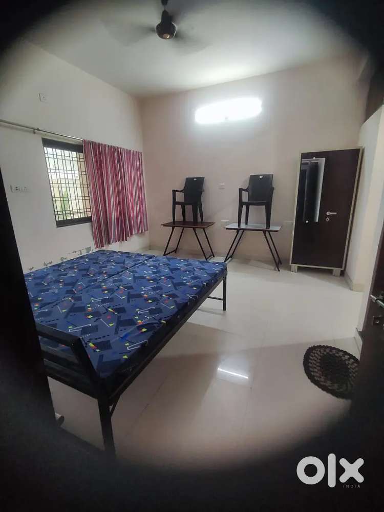 FURNISHED ROOM - DABAL BED, ALMEERA ATECHED TOILET MINI KITCHEN PENTRI