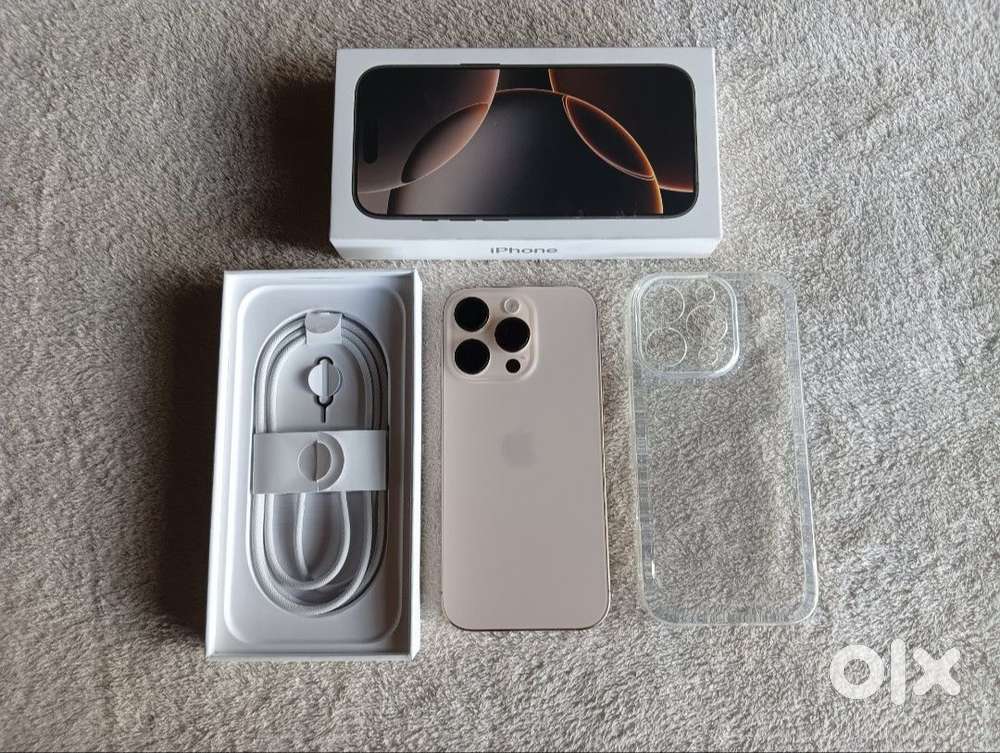 Selling My iPhone 16 Pro Used Like New, 98% Battery With Variant 256GB