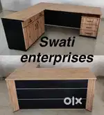 New L shape office table reception table office furniture