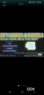 ROOM AVAILABLE FOR RENT FOR BACHELORS
