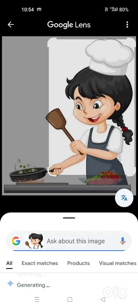 Cooking food