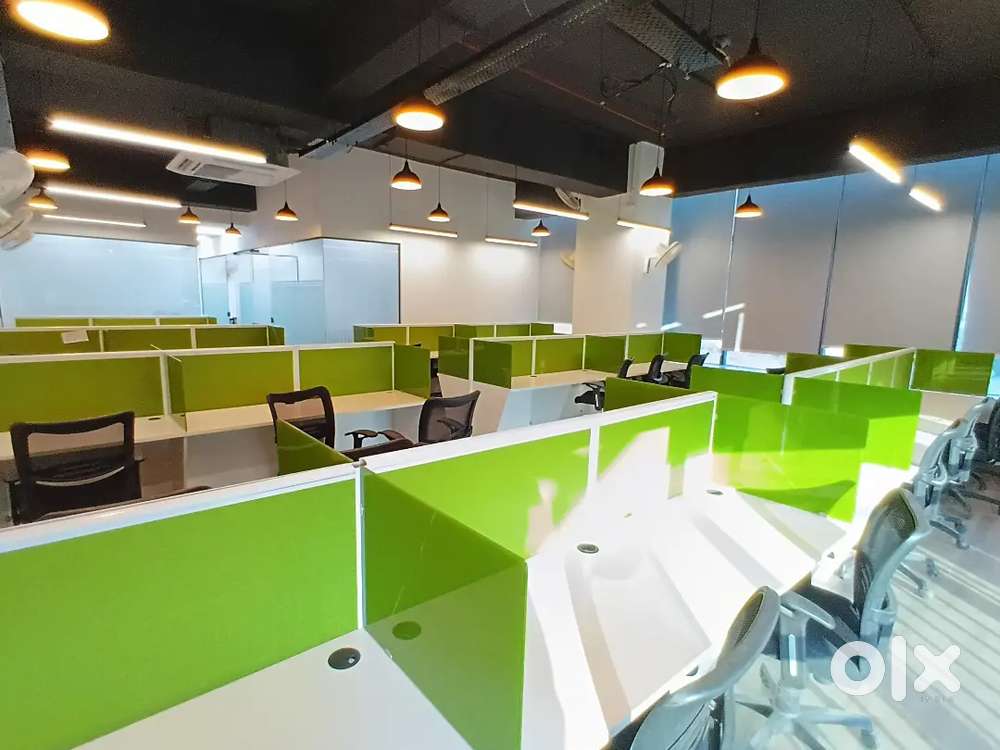 42 seater office with 3 cabins for rent