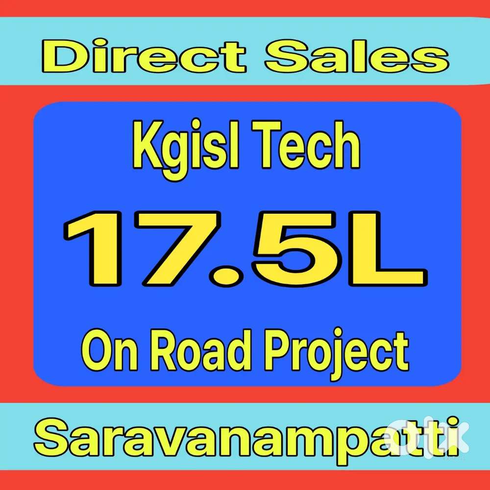 Dtcp Plots For Sales At Saravanampatti - Kgisl Tech 17.5L