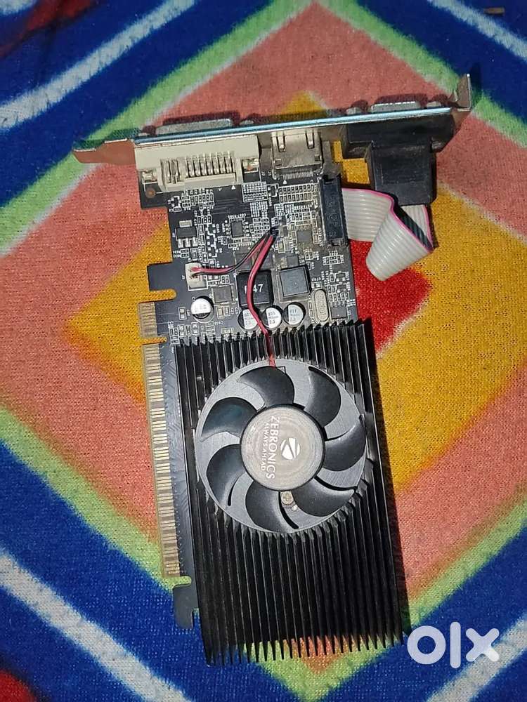 Zebronics Gt730 4gb ddr3 graphics card urgent selling