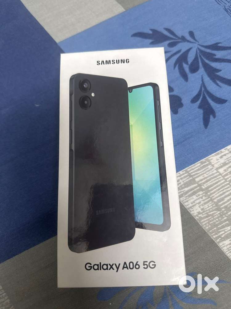 Mobile phone samsung galaxy A06 5g 128 gb storage 6 gb ram sealed pack
