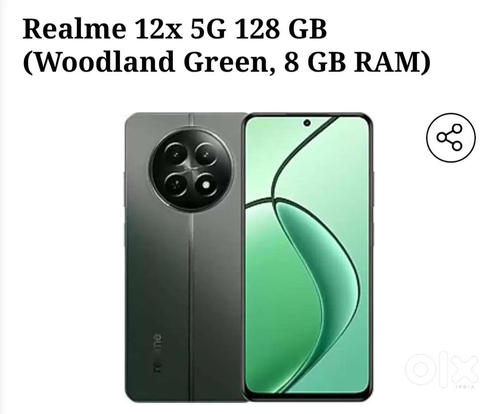 Realme 12 X5G 8GB RAM 128 GB internal memory