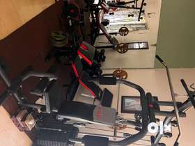 >Home Gym with upto 80Kg: 25,000/- with bar and pull belt> Bench Press with 6ft bar upto 70Kg ...