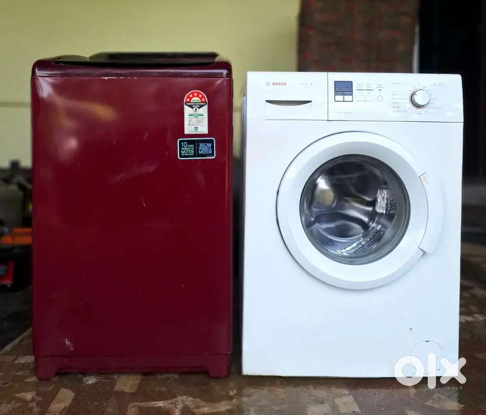 Whirlpool 7 kg & Bosch 6 kg Washing machine for sales