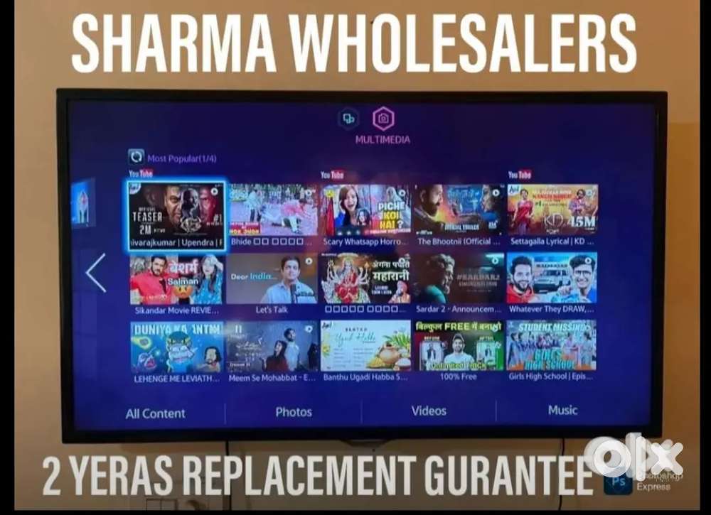 Ultra smart android LED TV lg web os mansoon sale